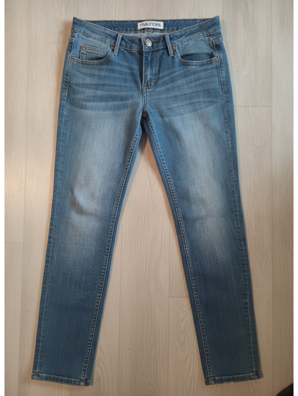 Maurices Blue Denim Skinny Jeans
